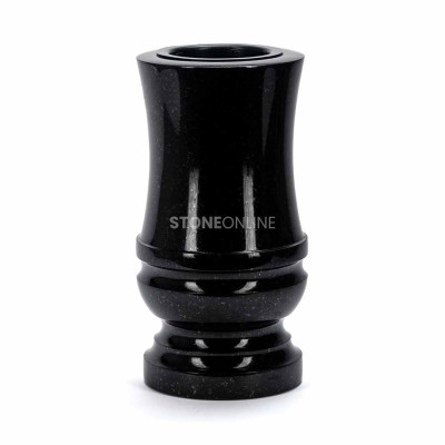 Durable granite vase WDELUX15 – aesthetic and functional. Ideal for the cemetery. Direct from a Polish manufacturer!