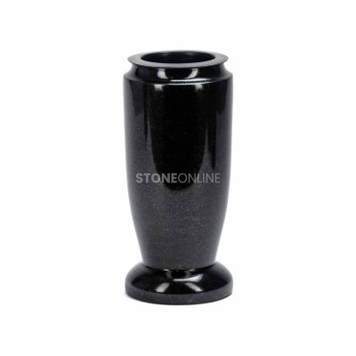 Small granite grave vase. Elegant, slim and durable. A budget option. WELEGANT10