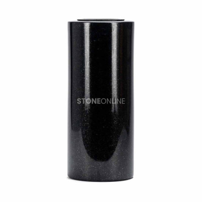 Beautiful granite grave vase WBASIC12 in a tube shape – an aesthetic, solid finish to any monument.