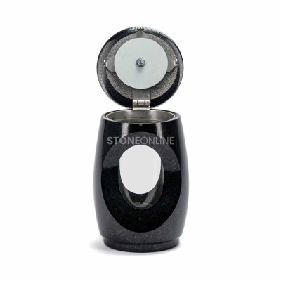Granite grave lantern LTIMELESS12MID – classic meets modern.