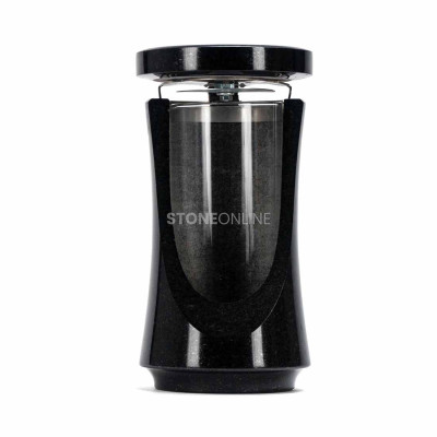 Granite lantern for a monument LUNIQUE12 – stylish grave ornament, weather resistant.
