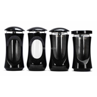 Beautiful granite cemetery lanterns, elegant grave decoration, durable make and classic look for years.