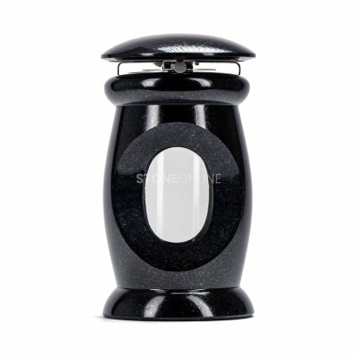 Modern granite lantern LBEAUTIFUL15 for the cemetery – Polish maker, high quality, low price.