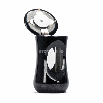 LTIMELESS15 lantern detail – high-quality Polish make, smooth finish. Lift-up lid.