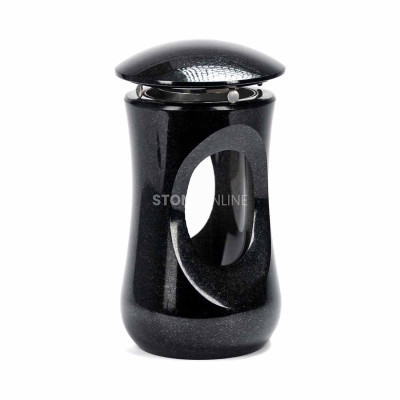 Modern granite lantern for a monument, outstanding aesthetics and durability.