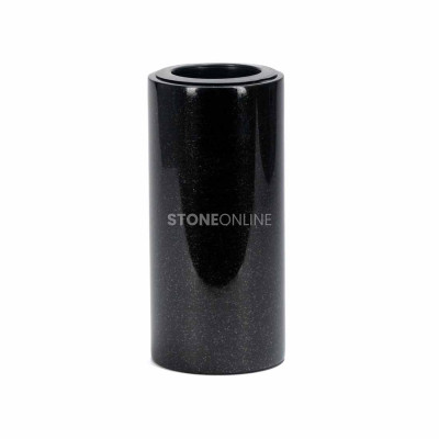 Small granite memorial vase. Beautiful, delicate and resilient. Great for a monument WTUBA10