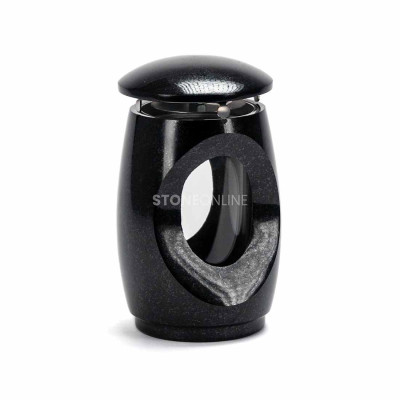 Memorial lantern LTIMELESS12MID – robust granite build.