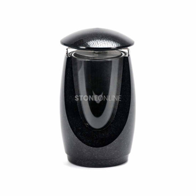 Granite lantern for a monument LWONDERFUL12MID – stylish cemetery ornament.