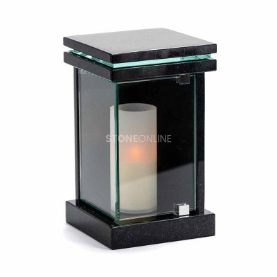 Grave lantern LLED – a modern, sturdy LED model.