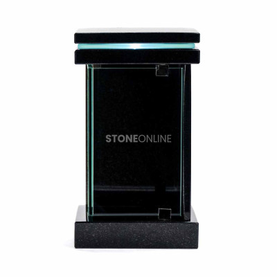 Granite lantern LED – modern design and durability.
