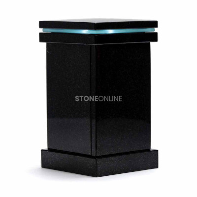 Memorial lantern – solid granite lamp, weather-resistant.