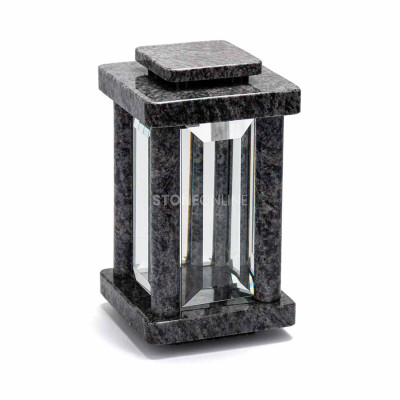 Granite lamp, Orion StoneOnline – a stylish cemetery lantern.
