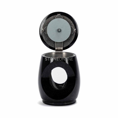 Cemetery lantern LTIMELESS12MIN – durable grave ornament with a replaceable insert