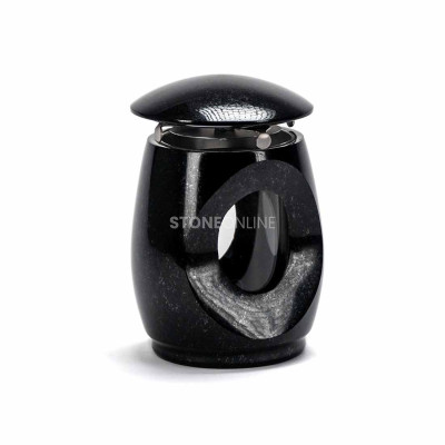 LTIMELESS12MIN memorial lantern – an elegant granite light.