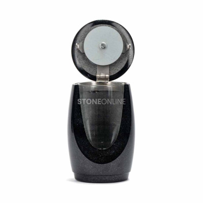 Granite grave lantern LWONDERFUL12MID – classic meets modern.