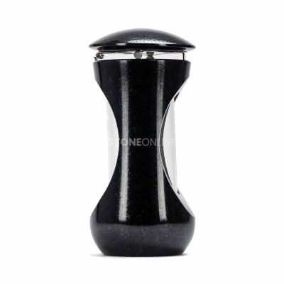 Beautiful granite lantern for a grave, ideal for a monument, combining elegance with durability, weather-resistant.