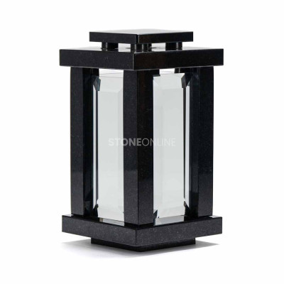 Grave lantern LPREMIUM – a modern premium grave ornament.
