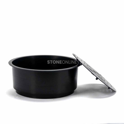 Practical plastic insert for DROP 25 cm bowl – convenient for floral arrangements.
