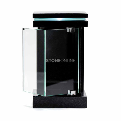 LED cemetery lantern – a stylish adornment for a headstone. StoneOnline