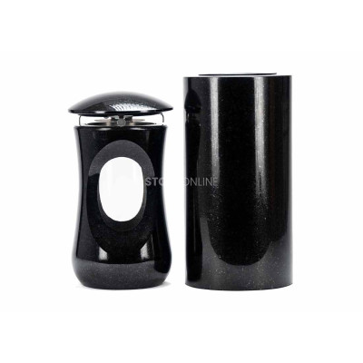 Beautiful cemetery granite set – lantern LTIMELESS15 and vase WTUBA15 for flowers.