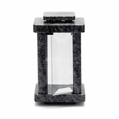 Cemetery lantern Orion StoneOnline – stylish granite light.