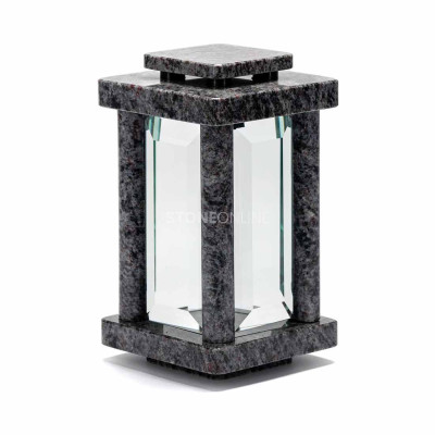 Premium granite lantern Orion StoneOnline – elegant grave lantern.