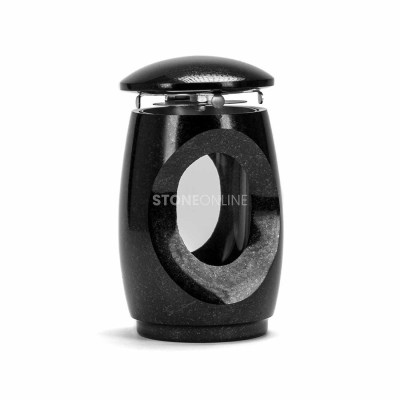 Granite set StoneOnline – lantern and vase WSTANDARD11 for monument arrangements.