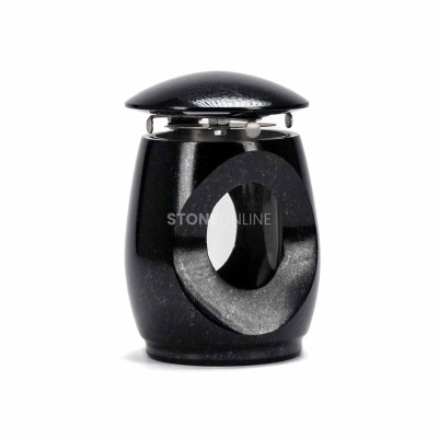 StoneOnline natural granite set – lantern and vase WTUBA10 for a memorial.