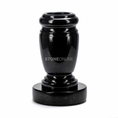 Vase WELEGANT15 on PROUND base – harmonious granite set for the cemetery.
