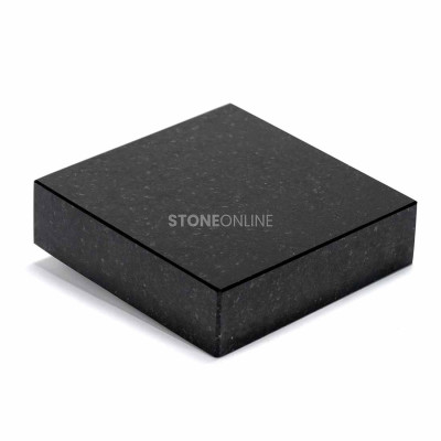 Square base displays a small lantern securely, leaving room for other ornaments and flowers.