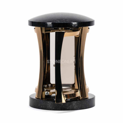 Stone lamp for a grave – a stylish, solid memorial adornment, StoneOnline.