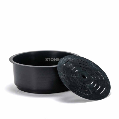Plastic inserts for StoneOnline granite bowls – grid helps hold flowers in the bowl.