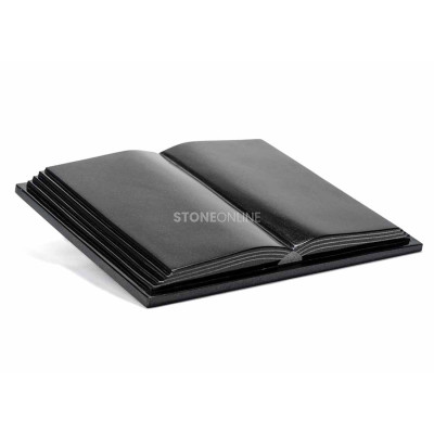 Large granite book for cemetery – FINEST model in sizes up to 80 x 60 cm.
