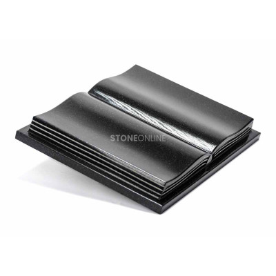 PRIME grave book – elegant keepsake of polished granite.