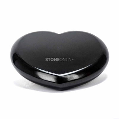 Granite heart KHEART30x28 for the cemetery – elegant grave ornament