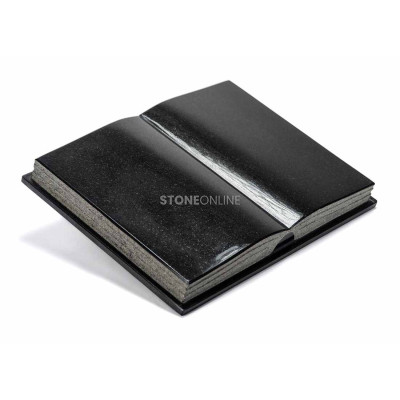 Granite book for a memorial – CRAFTED model available in several sizes.