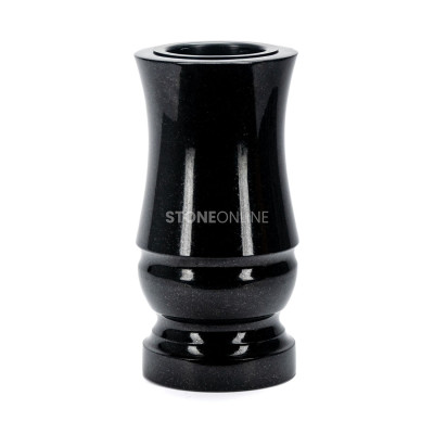 Granite vase for the cemetery WMODERN15 – elegant grave vase, highly resistant. Suits any grave.
