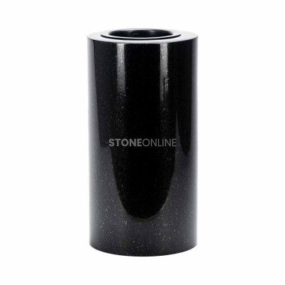 Headstone vase in natural granite WTUBA15 – beautiful, functional monument ornament. Timeless style.