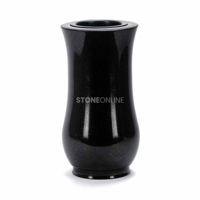 Natural granite grave vase WCLASSIC15 – beautiful, functional monument ornament. Timeless style.