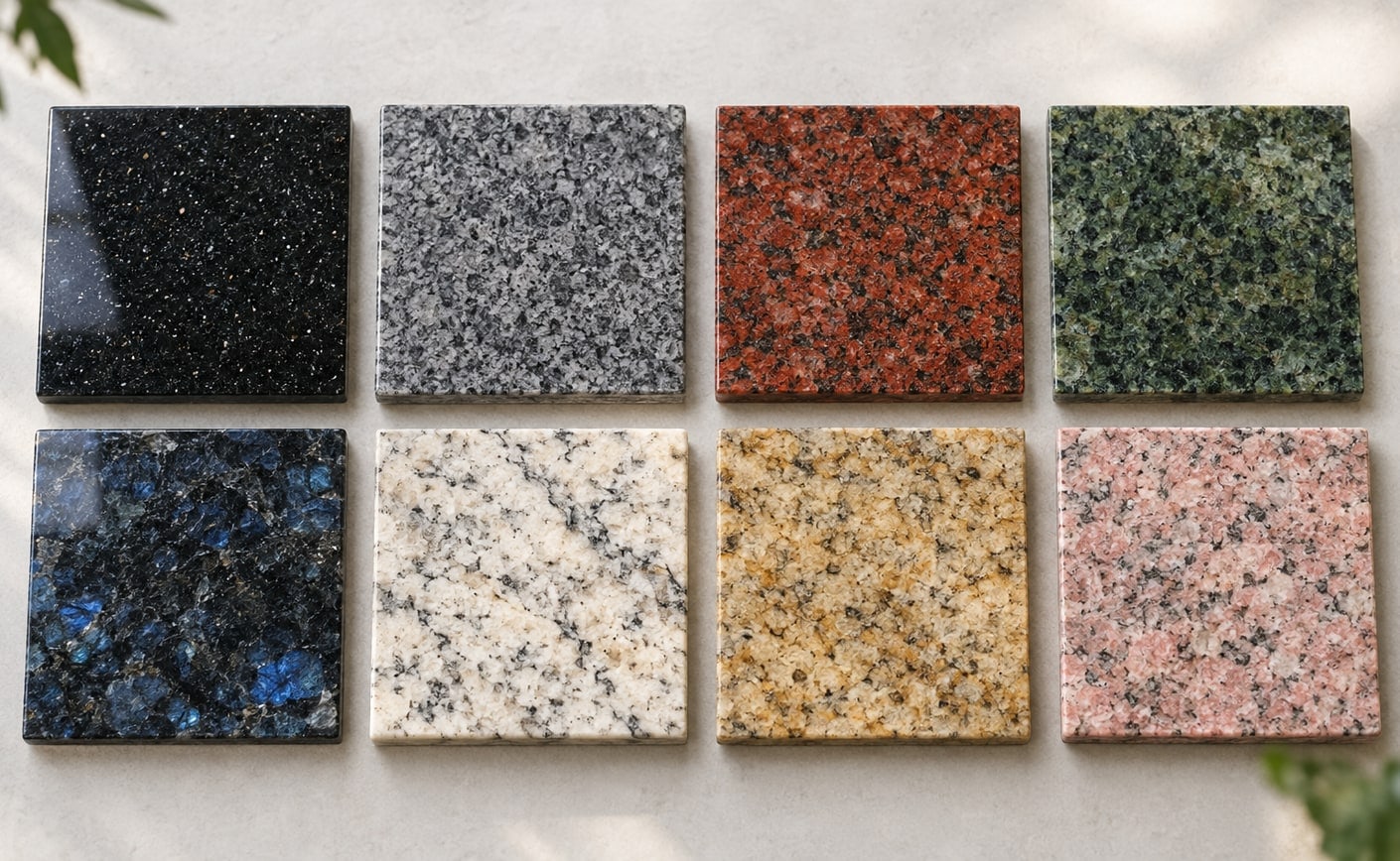 Granite types: colours, patterns, properties | StoneOnline