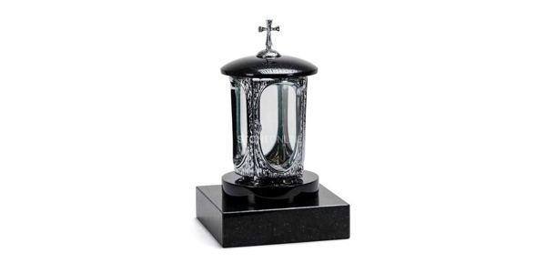 Grave lantern sets with granite base
